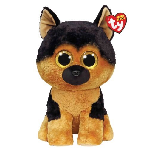 TY Beanie Boos Spirit Χνουδωτό Σκυλάκι Γερμανικός Ποιμενικός Καφέ Και Μαύρο 40εκ