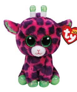 TY Beanie Boos Gilbert Χνουδωτό Καμηλοπάρδαλη Ροζ Και Μωβ 70εκ