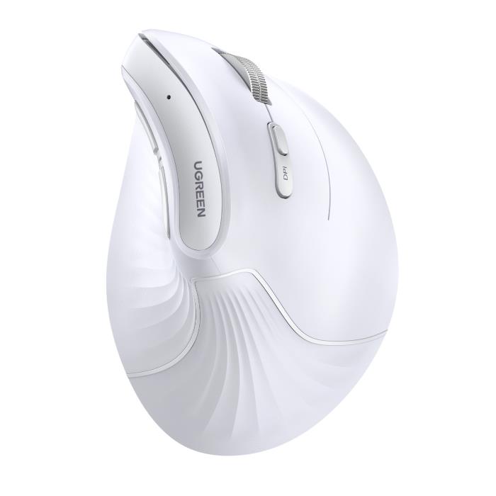 Mouse Wireless 2.4 GHz & Bluetooth UGREEN MU008 White 45759 - Image 3