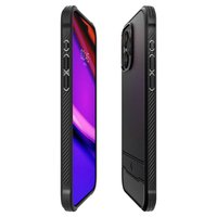 Spigen Rugged Armor MagSafe iPhone 15 Pro - Black ACS06703 - Image 3