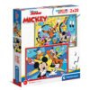 Clementoni Παιδικό Παζλ Super Color Mickey 2x20 τμχ