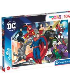 Clementoni Παιδικό Παζλ Super Color DC Comics 104 τμχ