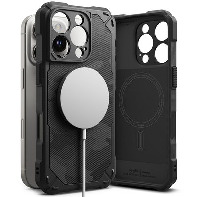 Ringke θήκη Rugged Gear MagSafe για το iPhone 16 Pro Max Camo Black