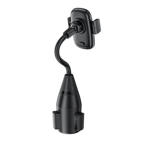 Acefast Car Holder (D24) for Cup Holder, 360° Rotation, Multi-angle Adjustment, for Phone 4.5-6.7" Black - Image 5