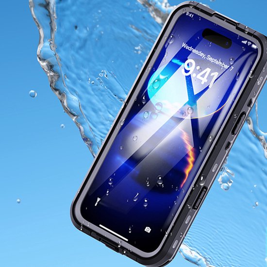 ShellBox θήκη Waterproof IP68 Case iPhone 16 Pro Max - Black - Image 3