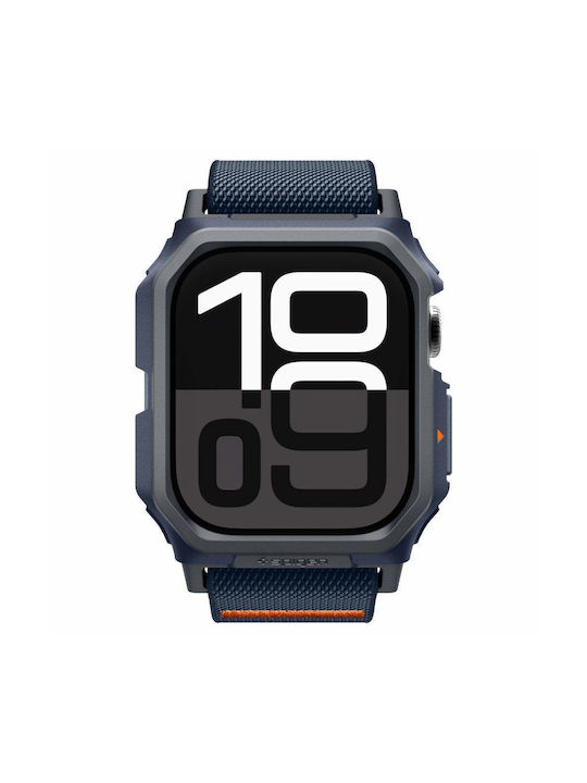 Spigen Lite Fit Pro σε Μπλε χρώμα για Apple Watch 10 (46 mm) (ACS08925) - Image 5