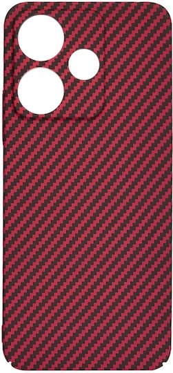Techsuit Carbonite FiberShell Xiaomi Redmi 13 / Poco M6 4G - Red - Image 3