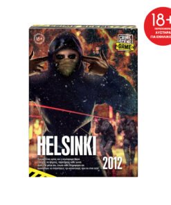 AS Games Επιτραπέζιο Παιχνίδι Crime Scene Helsinki 2012 Για Ηλικίες 18+ Χρονών Και 1+ Παίκτες