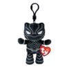 TY Beanie Babies Black Panther Χνουδωτό Κλιπ Μαύρο 8.5εκ