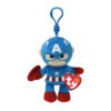 TY Beanie Babies Κλιπ Χνουδωτό Captain America 8