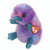 TY Beanie Boos Zappy Χνουδωτός Πλατύποδας Μωβ 23εκ