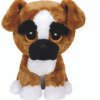 TY Beanie Boos Brutus Χνουδωτό Σκυλάκι Καφέ 23εκ
