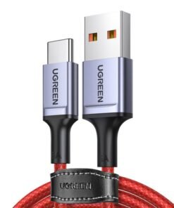 Charging Cable UGREEN US505 60W TYPE-C Red 1m 20527 6A