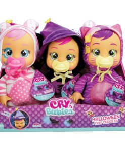 Cry Babies Κλαψουλίνια Tiny Cuddles Halloween Διαδραστική Κούκλα Κλαίει Με Αληθινά Δάκρυα