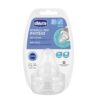 Chicco Θηλή από Σιλικόνη Physio Perfect 5 Μέτριας Ροής Για 2+ Μηνών 2τμχ
