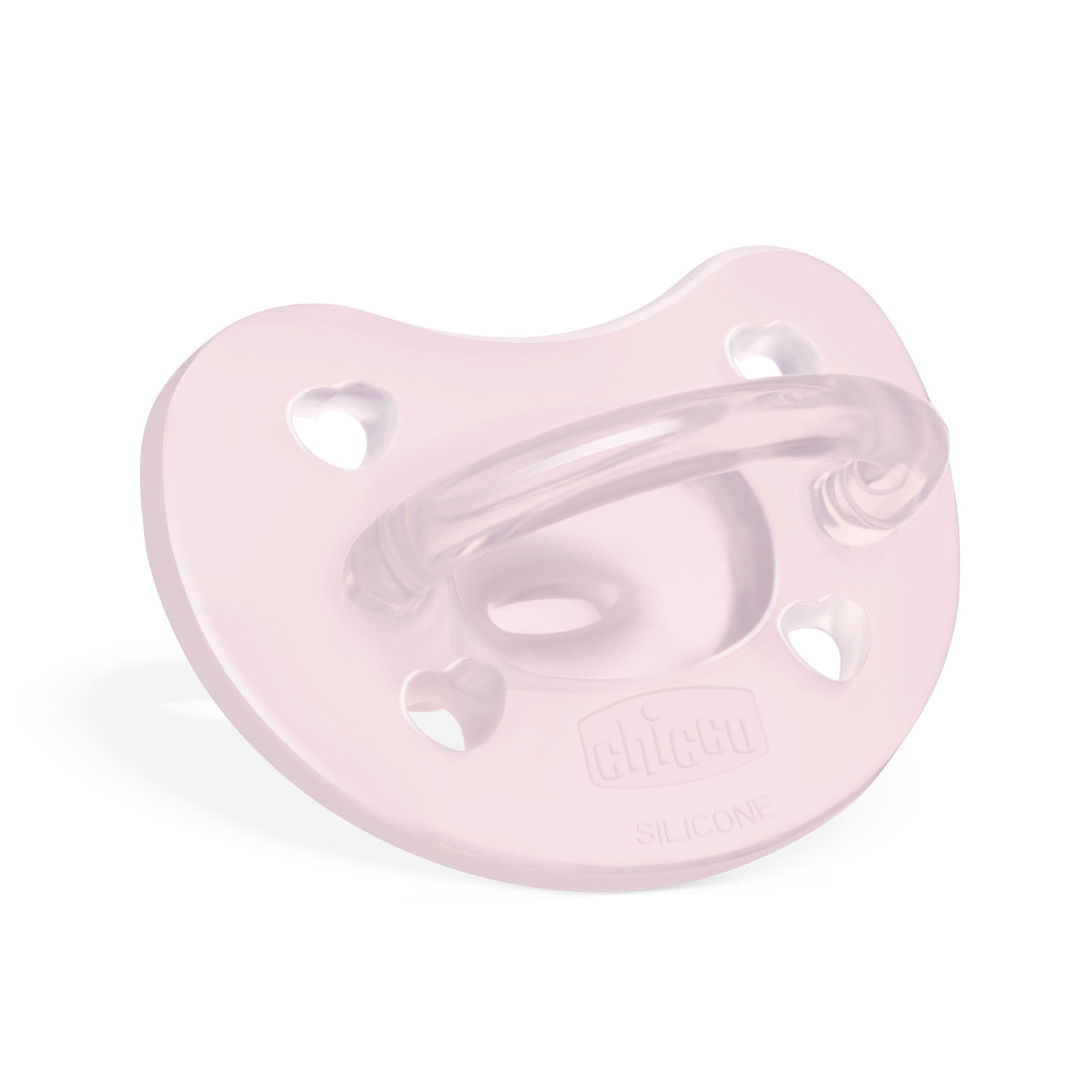 Chicco Πιπίλα Όλο Σιλικόνη PhysioForma Soft Ροζ Για 0-6 Μηνών - Image 3