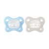 Chicco Πιπίλες Όλο Σιλικόνη PhysioForma Dual Soft Σιέλ Για 2-6 Μηνών 2τμχ