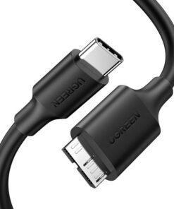 Καλώδιο USB-C 3.1 σε Micro USB 3.0 M/M UGREEN US312 20103 1m Μαύρο