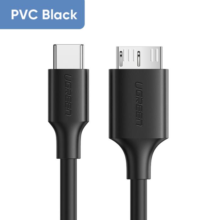 Καλώδιο USB-C 3.1 σε Micro USB 3.0 M/M UGREEN US312 20103 1m Μαύρο - Image 2
