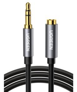 Καλώδιο Ήχου 3.5mm M/F UGREEN AV118 10594 2m Μαύρο