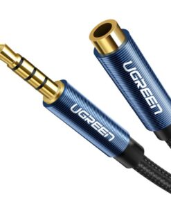 Καλώδιο Ήχου 3.5mm M/F UGREEN AV118 40674 1.5m Μαύρο