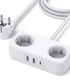 Πολύπριζο Ασφαλείας 2 Θέσεων UGREEN CD280 50683 και 3 Θέσεις Φόρτισης PD 30W