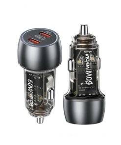 Φορτιστής Αυτοκινήτου 60W WK WP-C54 2 Θέσεων Μαύρο