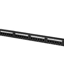 Patch Panel CAT6 RJ45 Logilink 1U 24 Θέσεων NP0004 EconLine 19''