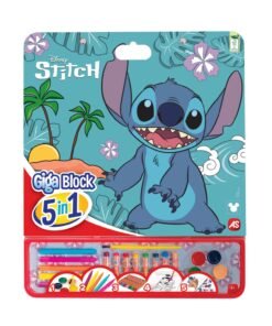 Giga Block Σετ Ζωγραφικής Disney Stitch 5 Σε 1 Για 3+ Χρονών