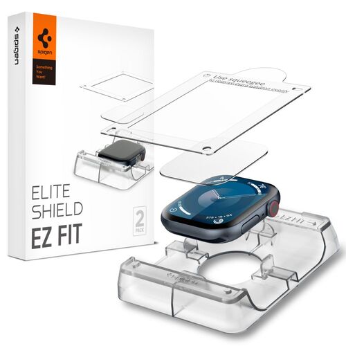 Spigen Eliteshield EZ Fit tempered γυαλί διάφανο για Apple Watch 10/11 2024 46mm (AFL08579)
