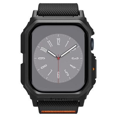 Spigen Lite Fit Pro, ματ μαύρο - Apple Watch 10 2024 46mm (ACS08609)