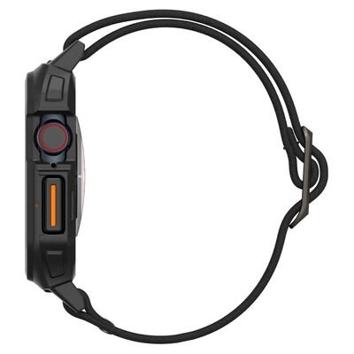 Spigen Lite Fit Pro, ματ μαύρο - Apple Watch 10 2024 46mm (ACS08609) - Image 3