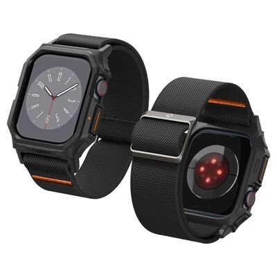Spigen Lite Fit Pro, ματ μαύρο - Apple Watch 10 2024 46mm (ACS08609) - Image 8