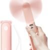 JISULIFE (S010F8X02006) PORTABLE HANDHELD FAN LIFE8 PLUS (4500MAH) PINK