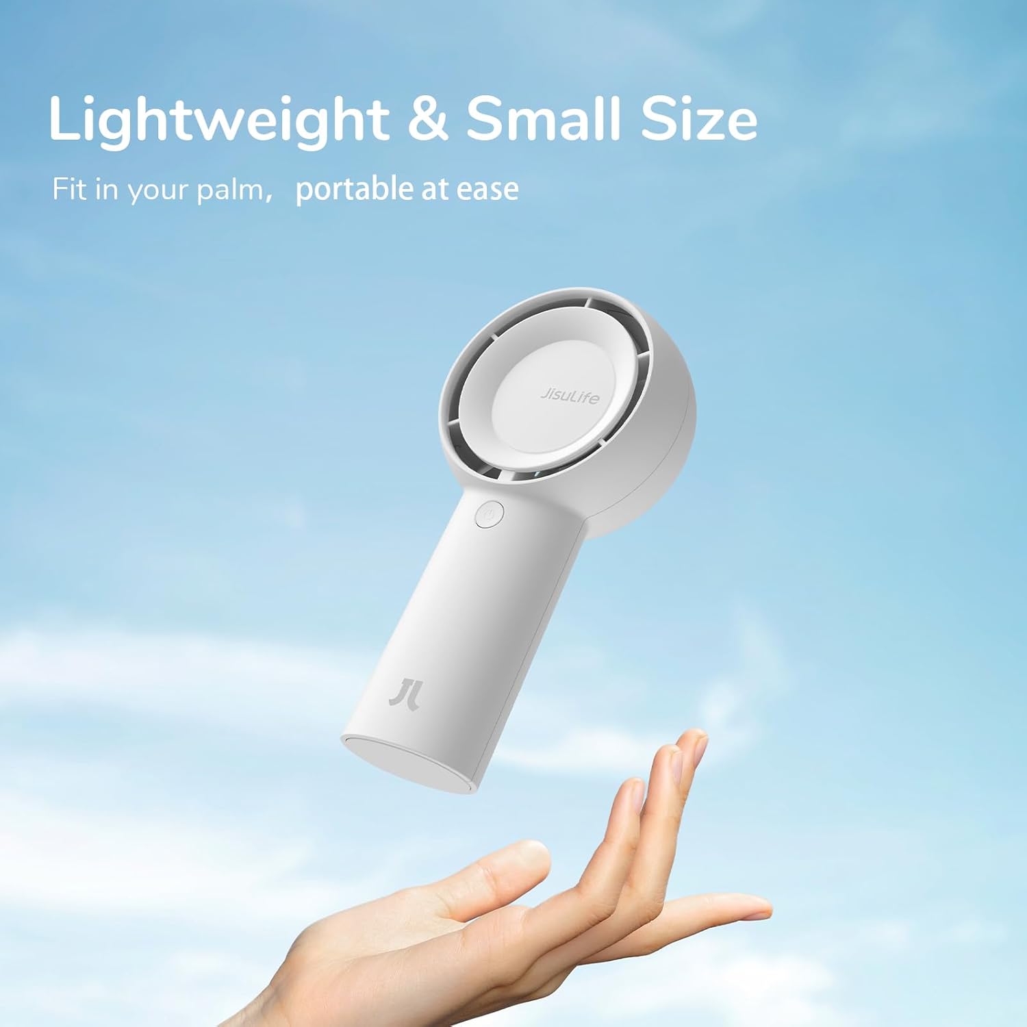 JISULIFE (S01FA4301005) PORTABLE HANDHELD FAN5 PLUS (4000MAH) WHITE - Image 6