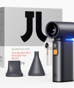 JISULIFE (S01FA5510005) PORTABLE HANDHELD FAN ULTRA1 (9000MAH) DARK GREY