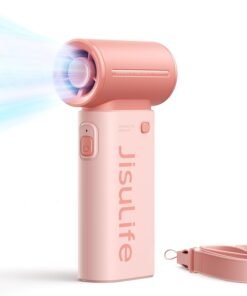 JISULIFE (FHL09R-A0102016) HANDHELD FAN LIFE9  (5000MAH) PINK