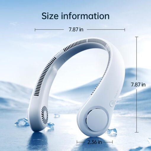 JISULIFE (FNL03R-A0110003) NECK FAN LIFE3 (4000MAH)  GRAY - Image 4