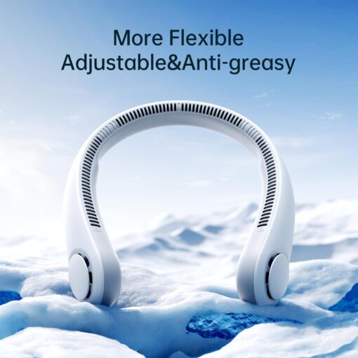 JISULIFE (FNL03R-A0110003) NECK FAN LIFE3 (4000MAH)  GRAY - Image 5