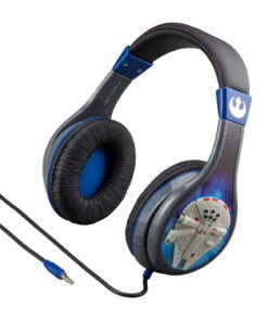 eKids Star Wars Ενσύρματα Ακουστικά με ασφαλή μέγιστη ένταση ήχου για παιδιά και εφήβους (SW-140) (Γκρι/Μπλε)