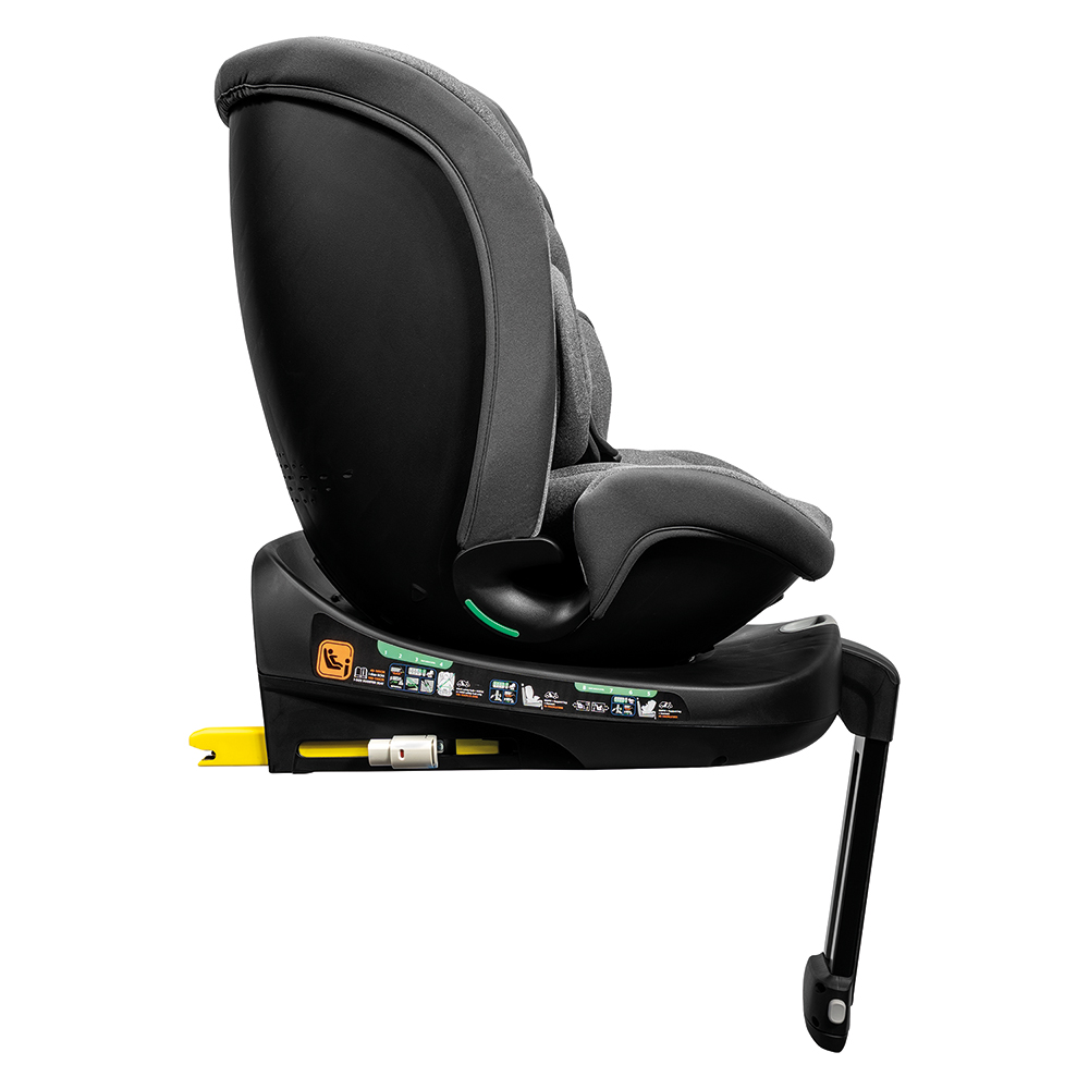 Bebe Confort Καθισματάκι Αυτοκινήτου Grow Fix για Παιδί 40-105cm Tinted Graphite - Image 3