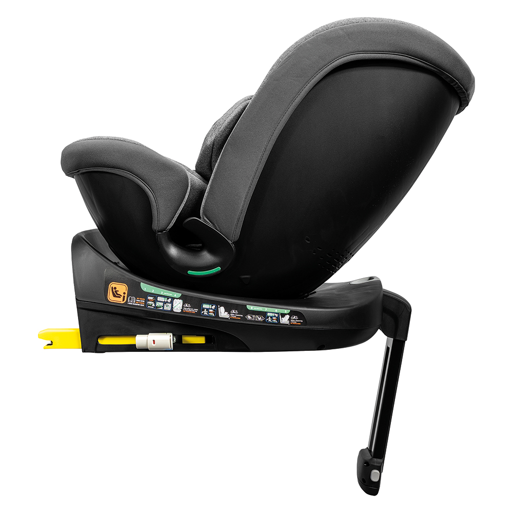 Bebe Confort Καθισματάκι Αυτοκινήτου Grow Fix για Παιδί 40-105cm Tinted Graphite - Image 5