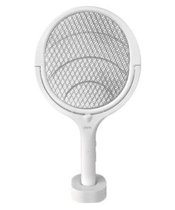 Electric Mosquito Swatter – 3 σε 1 Ηλεκτρική Ρακέτα Κουνουπιών με Λειτουργία Παγίδας και Βάση Φόρτισης
