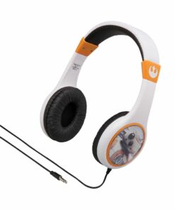 eKids Star Wars Ενσύρματα Ακουστικά με ασφαλή μέγιστη ένταση ήχου για παιδιά και εφήβους (SW-136) (Λευκό/Πορτοκαλί)