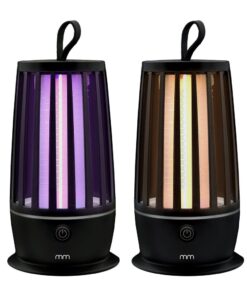 Rechargeable Mosquito Zapper Lamp – Επαναφορτιζόμενη Αντικουνουπική Λάμπα με Λειτουργία Νυχτερινού Φωτισμού