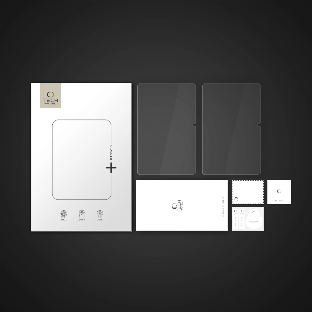 TECH-PROTECT GLASS FIT+ 2-PACK XIAOMI REDMI PAD 2 / SE 11.0 CLEAR - Image 4