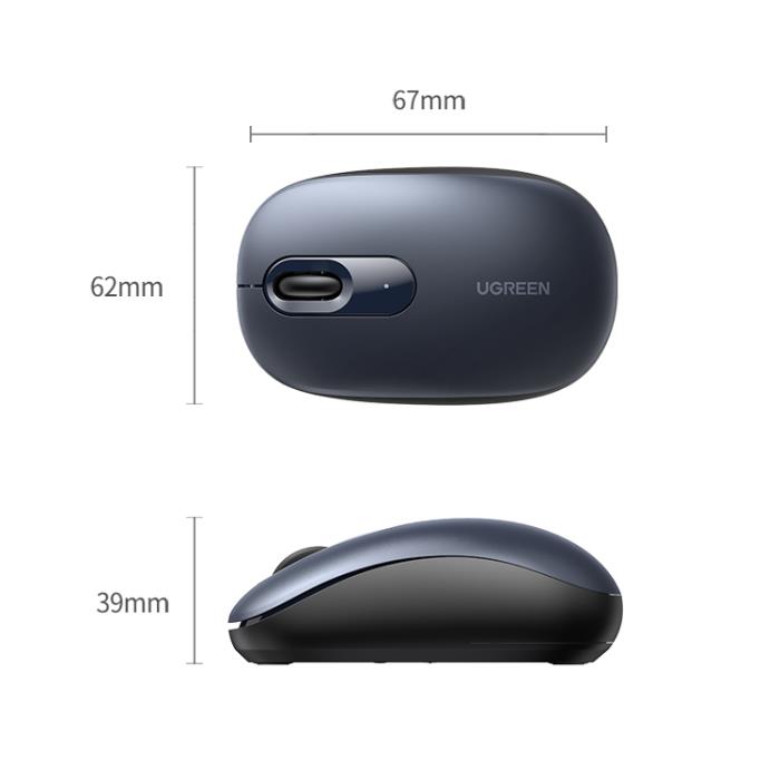 Ασύρματο Ποντίκι UGREEN MU105 90550 Σκούρο Μπλε - Image 2
