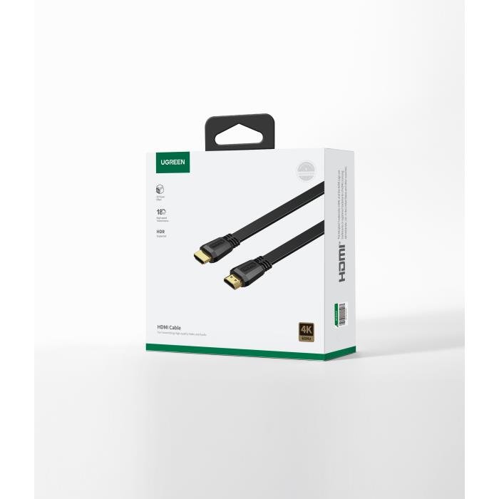Καλώδιο HDMI M/M 4K/60Hz UGREEN ED015 50819 1.5m Μαύρο - Image 2