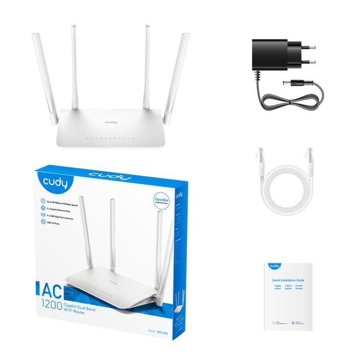 Access Point Cudy WR1300 AC1200 Gigabit Dual-Band - Image 3