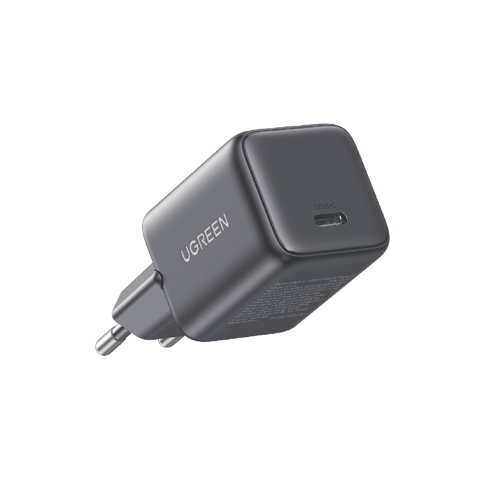 Φορτιστής Σπιτιού GaN PD 30W UGREEN X513 55531 1 Θέσης Γκρι